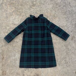 Plaid women’s Dress in Green, blue, & Black